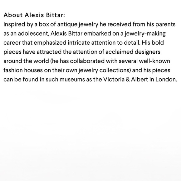 Alexis Bittar Miss Havisham Mini Pendant Necklace - Picture 3 of 7